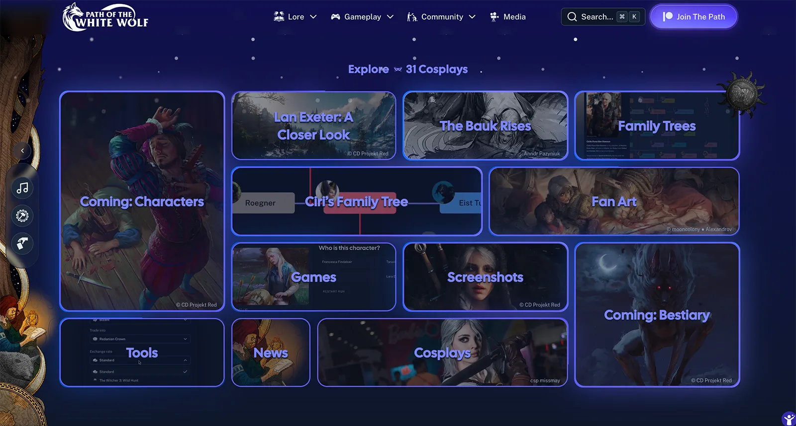 Path of the White Wolf